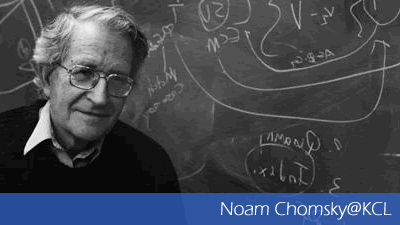 IFDNRG broadcast Noam CHomsky at KCL