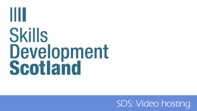 IFDNRG host video for Skills Development Scotland